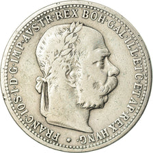 Monnaie, Autriche, Franz Joseph I, Corona, 1898, TB, Argent, KM:2804