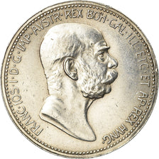 Coin, Austria, Franz Joseph I, Corona, 1908, MS(60-62), Silver, KM:2808