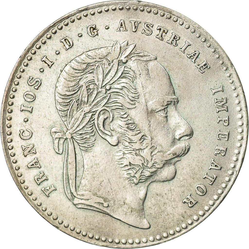 Monnaie, Autriche, Franz Joseph I, 20 Kreuzer, 1869, SPL, Argent, KM:2212