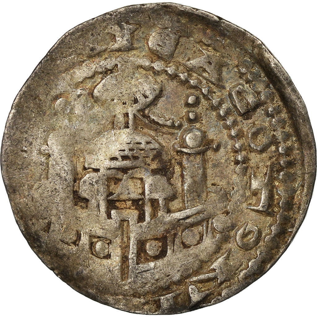 Coin, Germany, Philipp von Heinsberg, Pfennig, 1167-1191, Cologne, VF(20-25)
