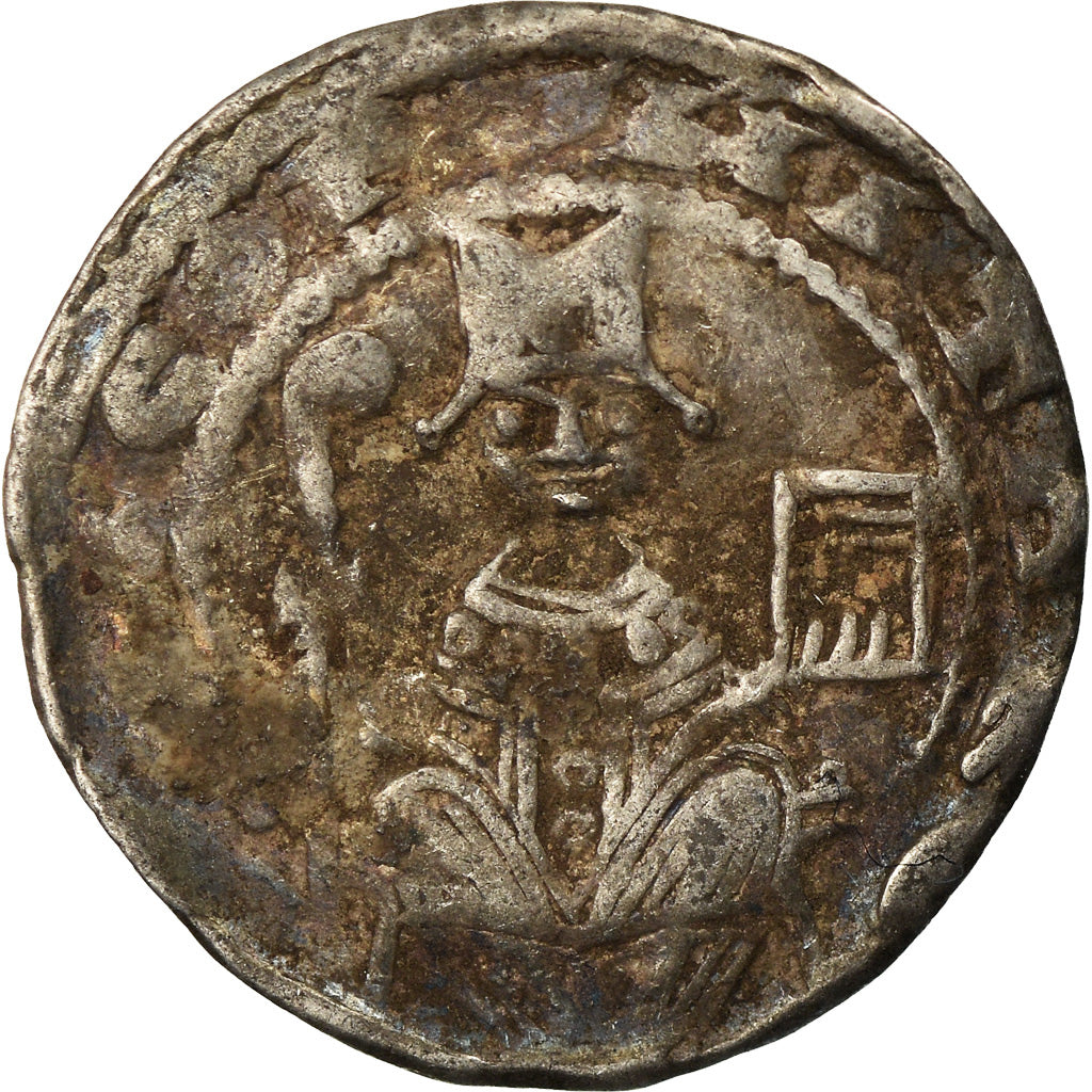 Coin, Germany, Philipp von Heinsberg, Pfennig, 1167-1191, Cologne, VF(20-25)