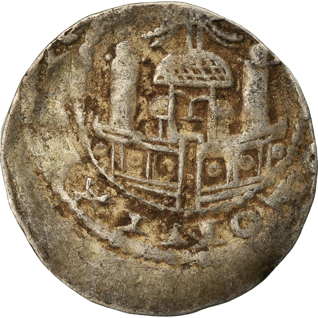 Coin, Germany, Philipp von Heinsberg, Pfennig, 1167-1191, Cologne, VF(20-25)