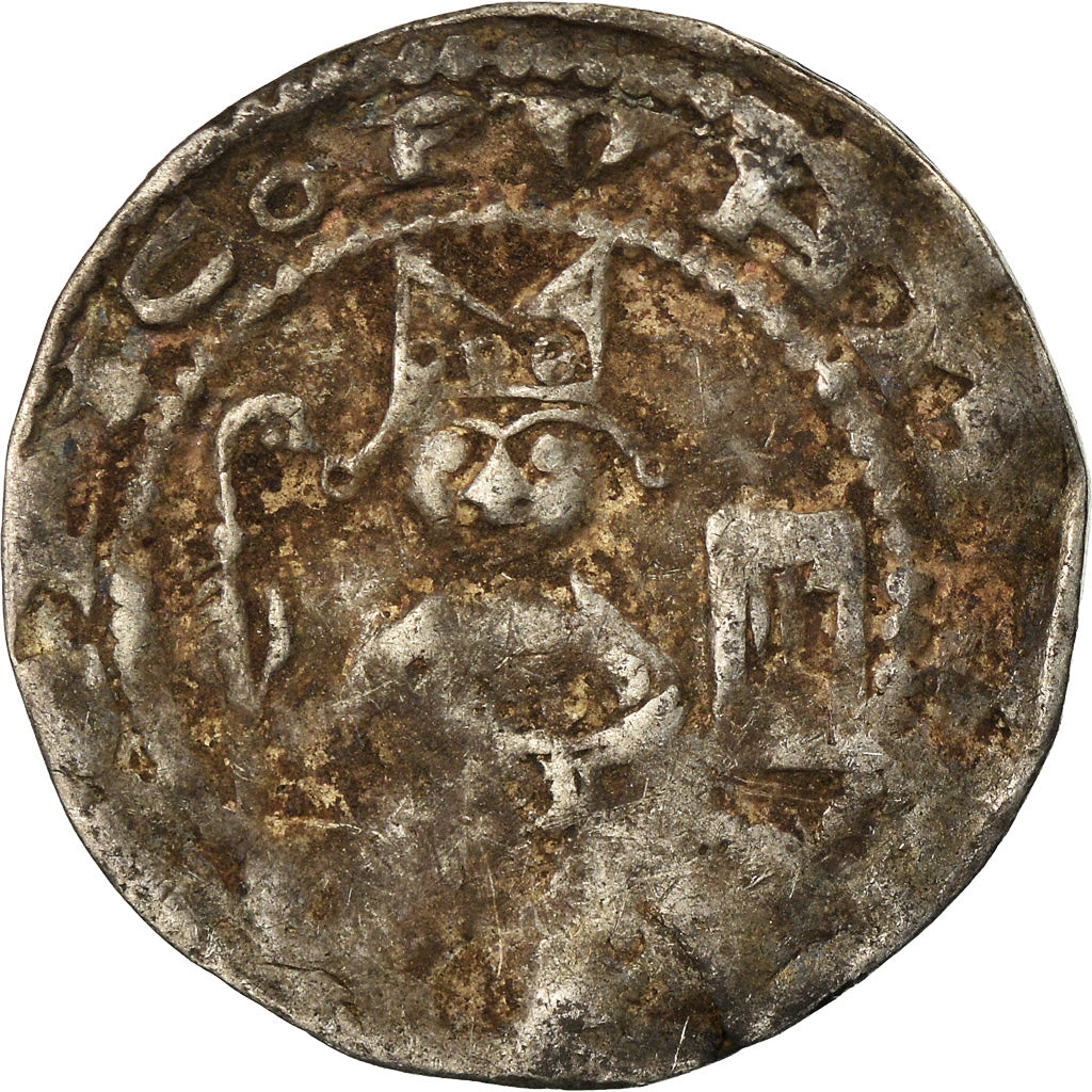 Moneta, Germania, Philipp von Heinsberg, Pfennig, 1167-1191, Cologne, MB+