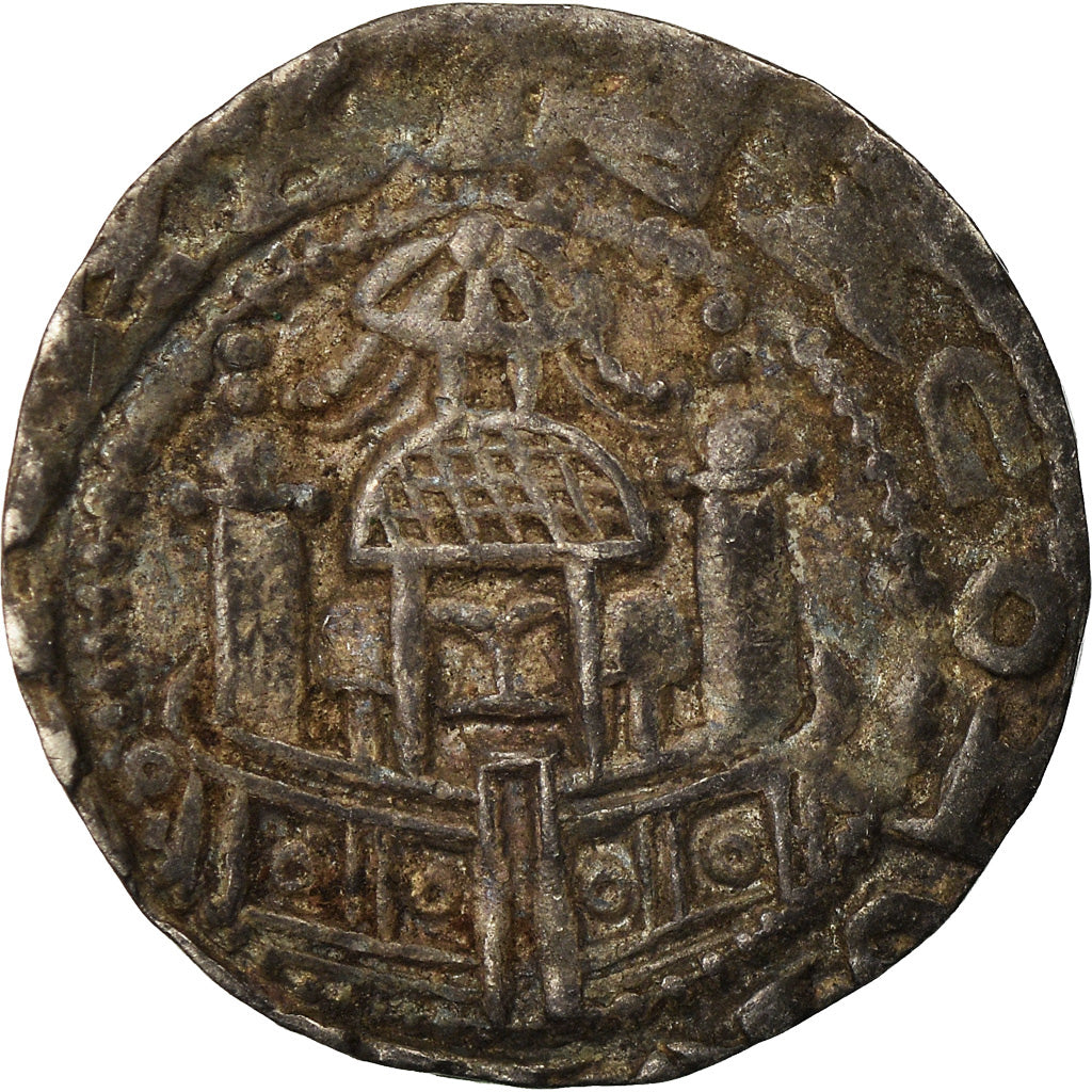 Moeda, Alemanha, Philipp von Heinsberg, Pfennig, 1167-1191, Cologne, VF(30-35)