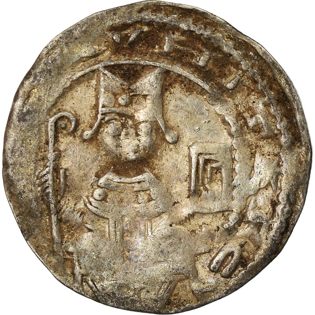 Coin, Germany, Philipp von Heinsberg, Pfennig, 1167-1191, Cologne, VF(30-35)