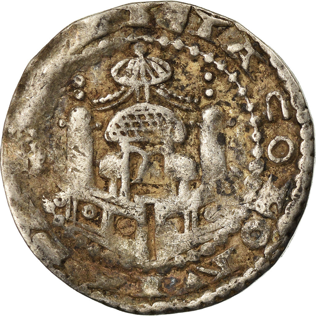 Coin, Germany, Philipp von Heinsberg, Pfennig, 1167-1191, Cologne, VF(30-35)