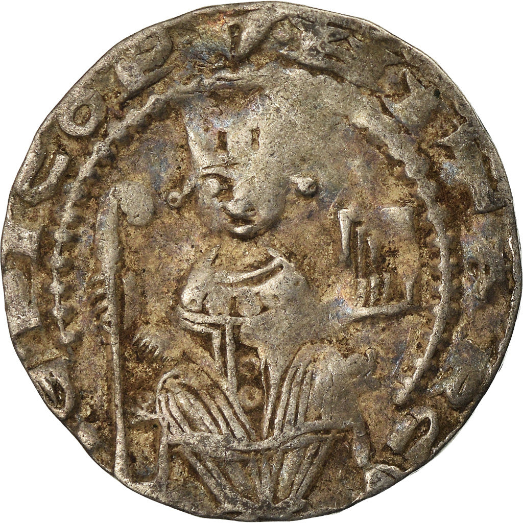 Coin, Germany, Philipp von Heinsberg, Pfennig, 1167-1191, Cologne, VF(30-35)