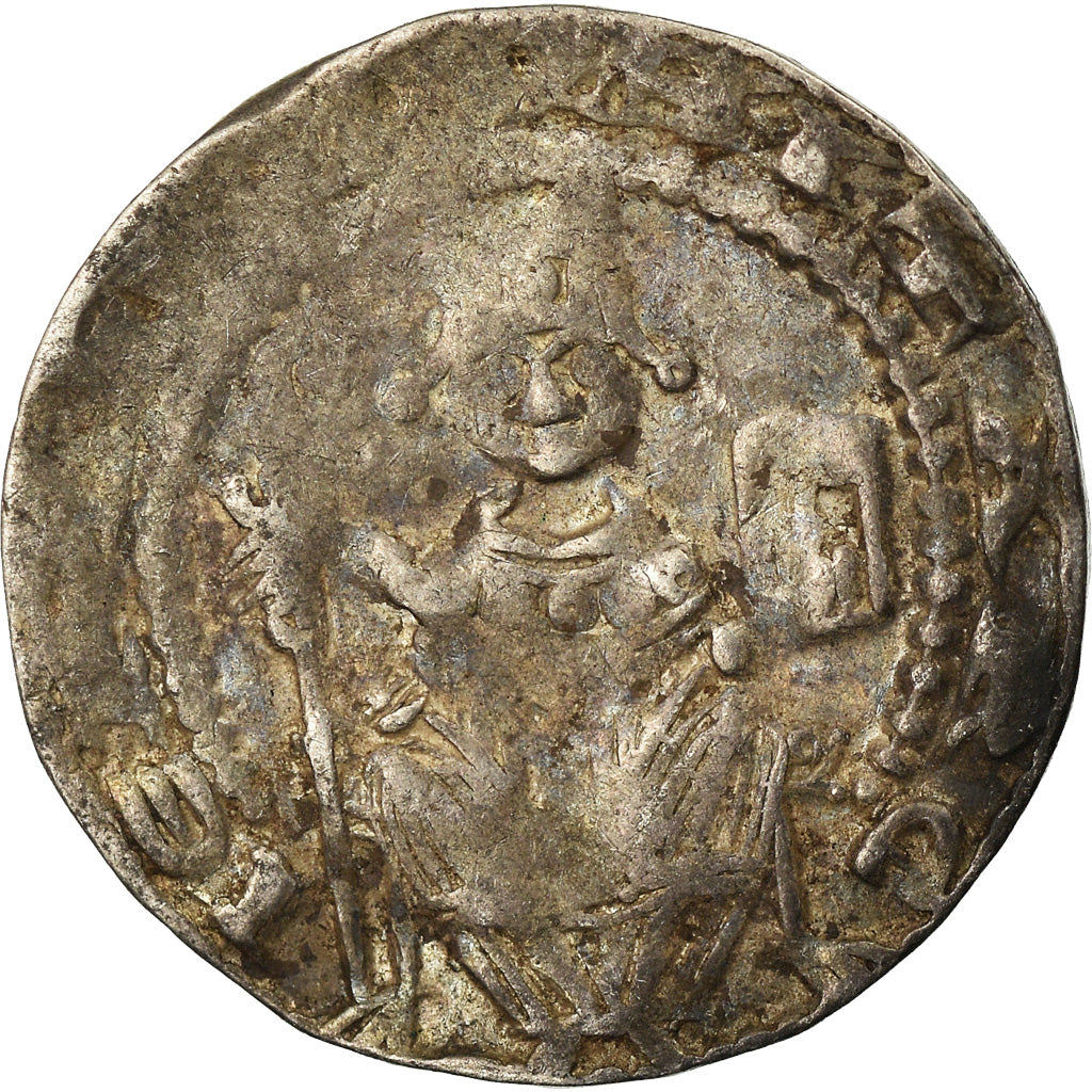Coin, Germany, Philipp von Heinsberg, Pfennig, 1167-1191, Cologne, VF(30-35)