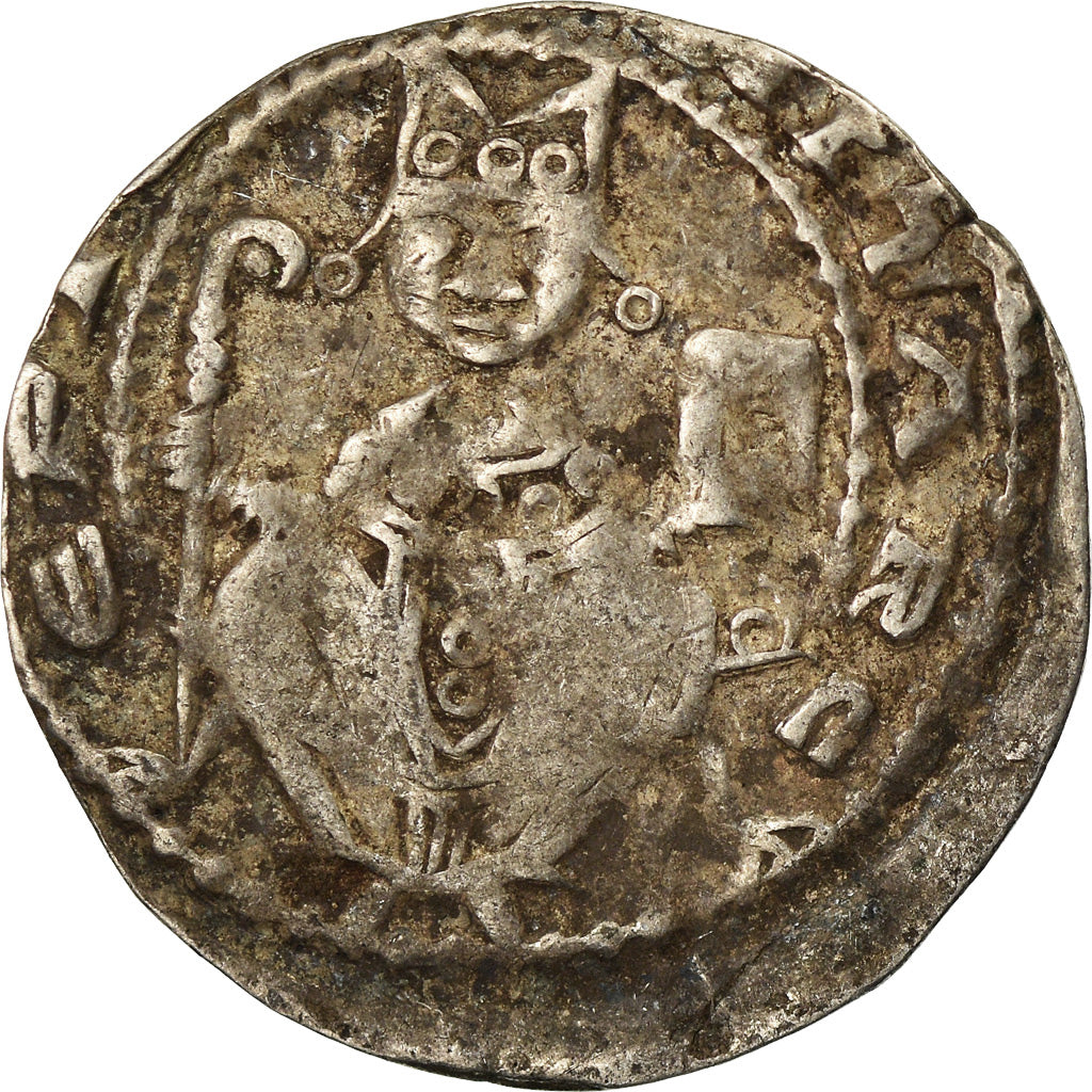 Coin, Germany, Philipp von Heinsberg, Pfennig, 1167-1191, Cologne, VF(30-35)