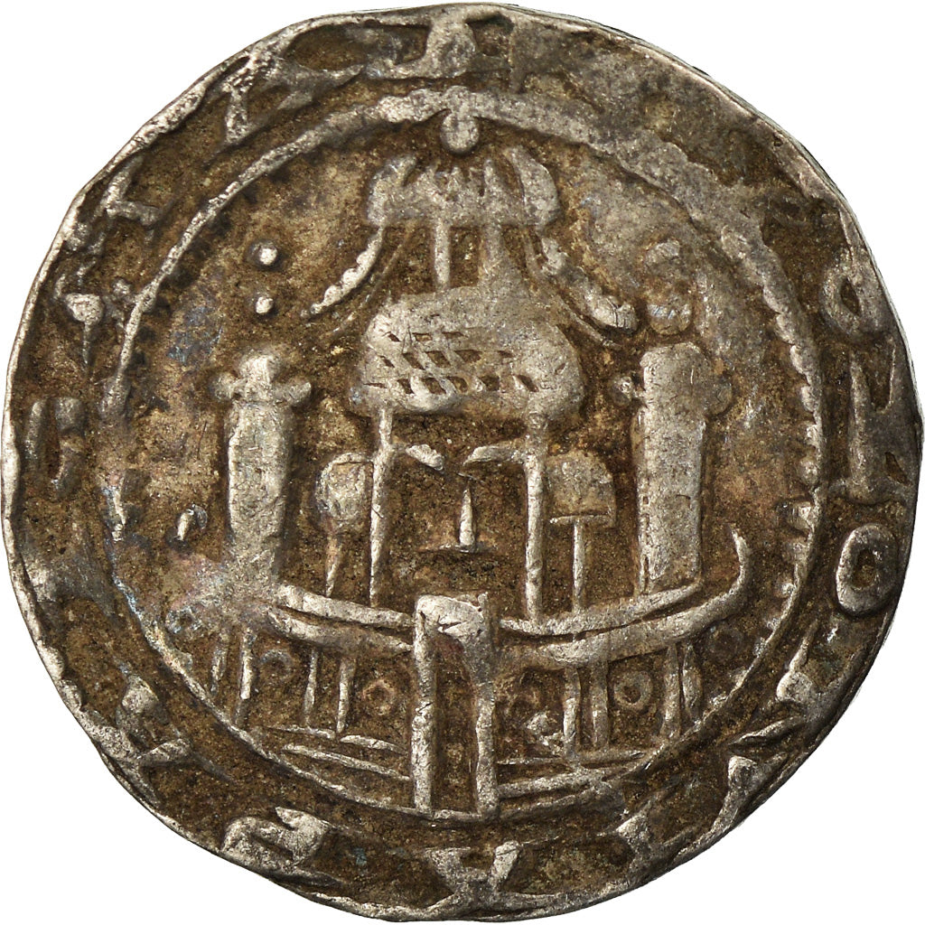 Coin, Germany, Philipp von Heinsberg, Pfennig, 1167-1191, Cologne, VF(30-35)