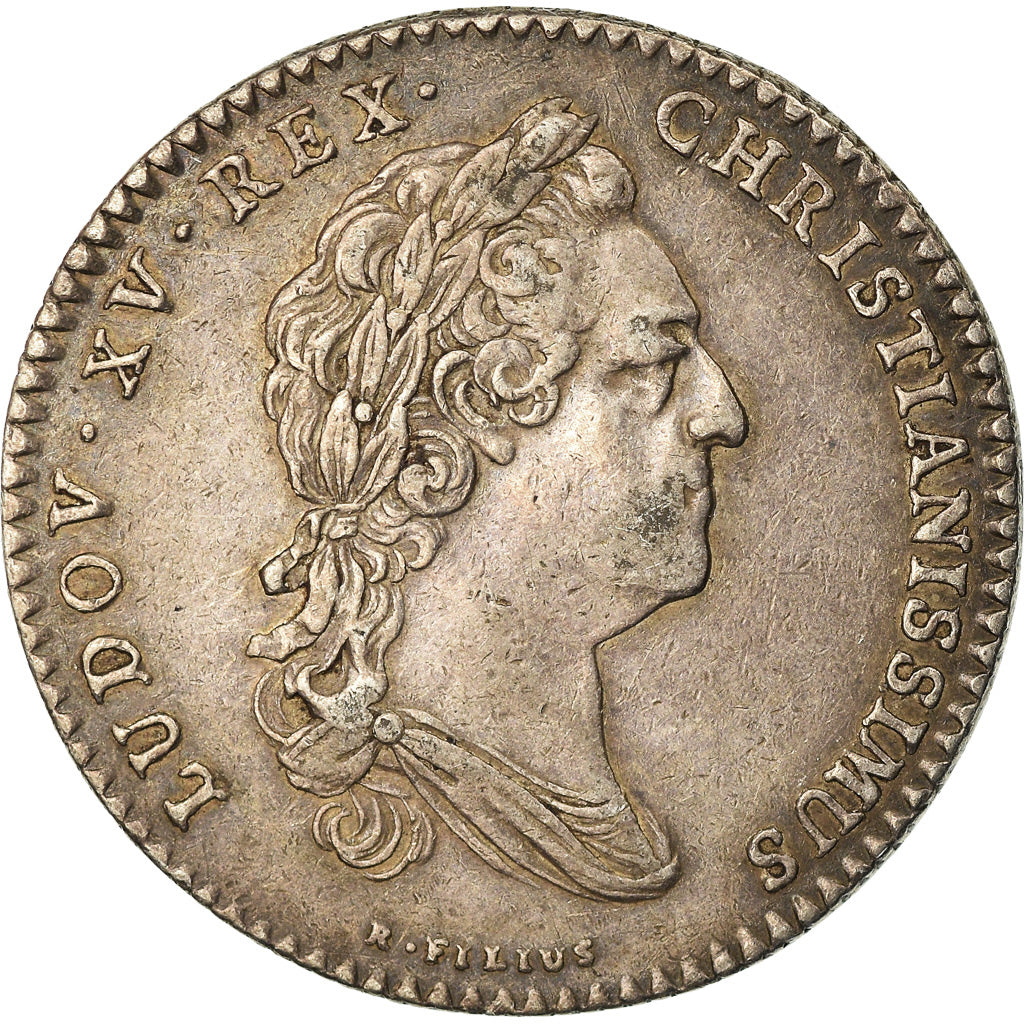 France, Jeton, Royal, Louis XV, États de Languedoc, 1768, R.Filius, TTB+