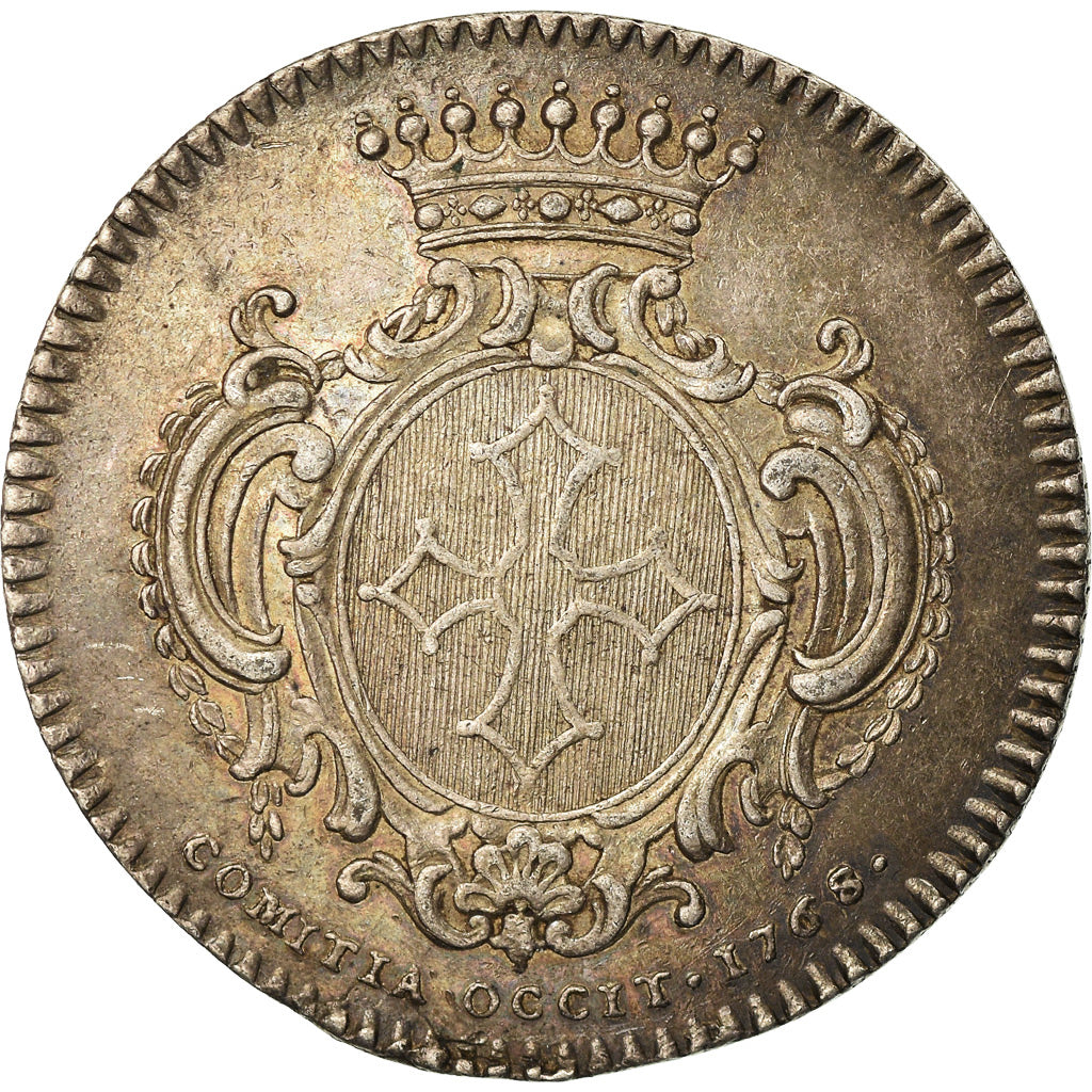 Francia, Token, Royal, Louis XV, États de Languedoc, 1768, R.Filius, EBC