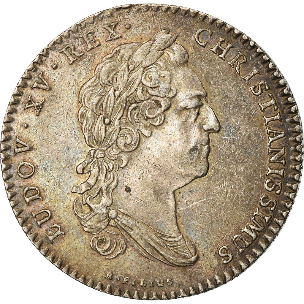 Francia, Token, Royal, Louis XV, États de Languedoc, 1768, R.Filius, EBC