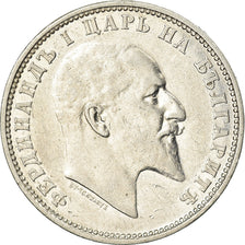 Coin, Bulgaria, Ferdinand I, Lev, 1910, AU(55-58), Silver, KM:28