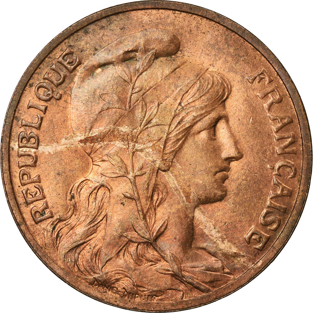 Coin, France, Dupuis, 10 Centimes, 1898, Paris, MS(60-62), Bronze, KM:843