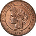 Moneta, Francia, Cérès, 10 Centimes, 1897, Paris, SPL, Bronzo, KM:815.1