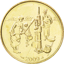 WEST AFRICAN STATES, 10 Francs, 2009, KM #10, MS(63), Aluminum-Bronze, 23.4,...