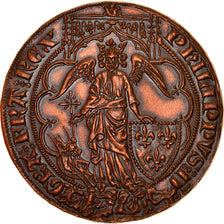France, Médaille, Reproduction, Ange d'Or, Philippe VI de Valois, History