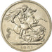 Coin, Great Britain, George VI, Crown, 1951, AU(55-58), Copper-nickel, KM:880