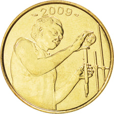 WEST AFRICAN STATES, 25 Francs, 2009, KM #9, MS(63), Aluminum-Bronze, 27, 7.97