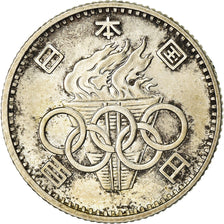 Coin, Japan, Hirohito, 100 Yen, 1964, AU(55-58), Silver, KM:79