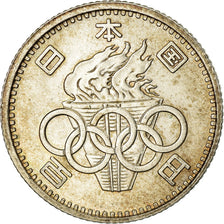 Coin, Japan, Hirohito, 100 Yen, 1964, MS(60-62), Silver, KM:79