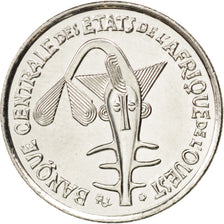 WEST AFRICAN STATES, 50 Francs, 2009, KM #6, MS(63), Copper-Nickel, 22, 4.96