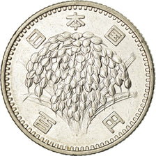 Munten, Japan, Hirohito, 100 Yen, 1966, PR, Zilver, KM:78