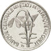 WEST AFRICAN STATES, 100 Francs, 2009, KM #4, MS(63), Nickel, 26, 6.99