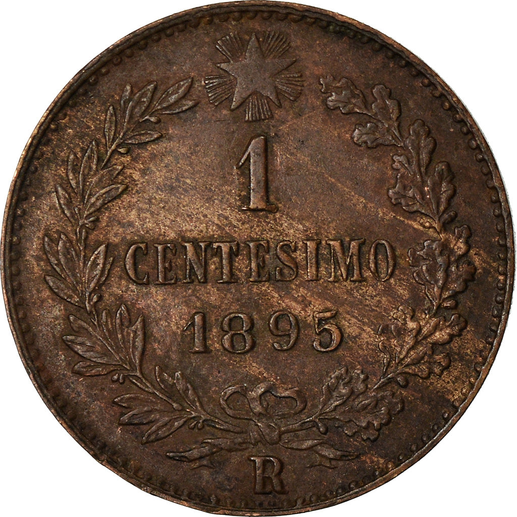 Munten, Italië, Umberto I, Centesimo, 1895, Rome, UNC-, Koper, KM:29
