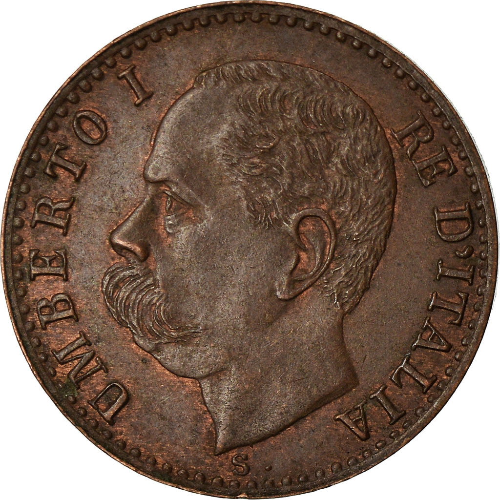 Münze, Italien, Umberto I, Centesimo, 1895, Rome, UNZ, Kupfer, KM:29