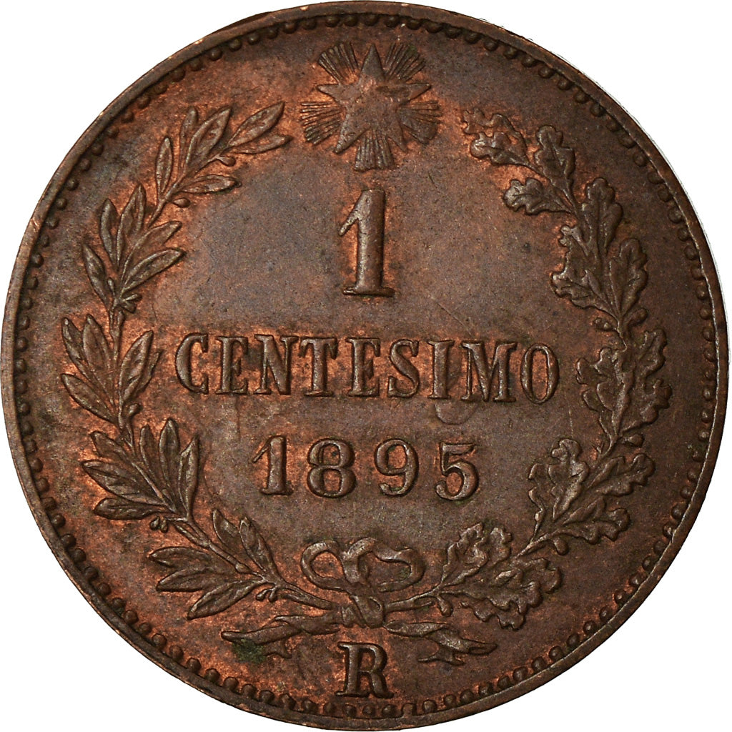 Münze, Italien, Umberto I, Centesimo, 1895, Rome, UNZ, Kupfer, KM:29