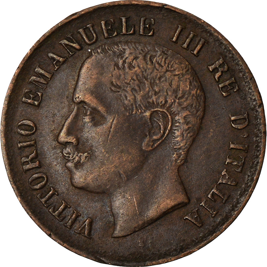 Monnaie, Italie, Vittorio Emanuele III, Centesimo, 1905, Rome, TTB, Bronze
