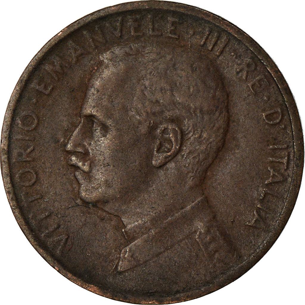 Monnaie, Italie, Vittorio Emanuele III, Centesimo, 1909, Rome, TTB, Bronze