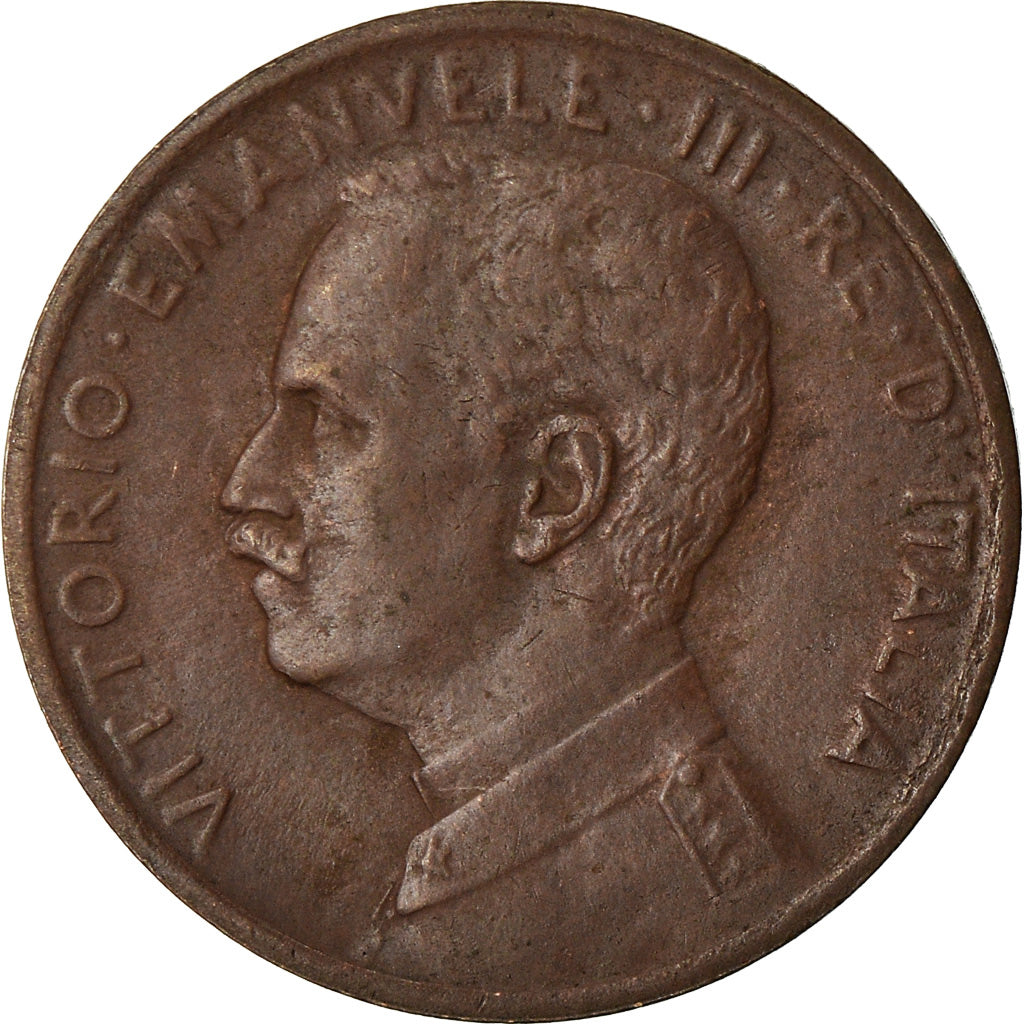 Münze, Italien, Vittorio Emanuele III, Centesimo, 1909, Rome, VZ, Bronze, KM:40