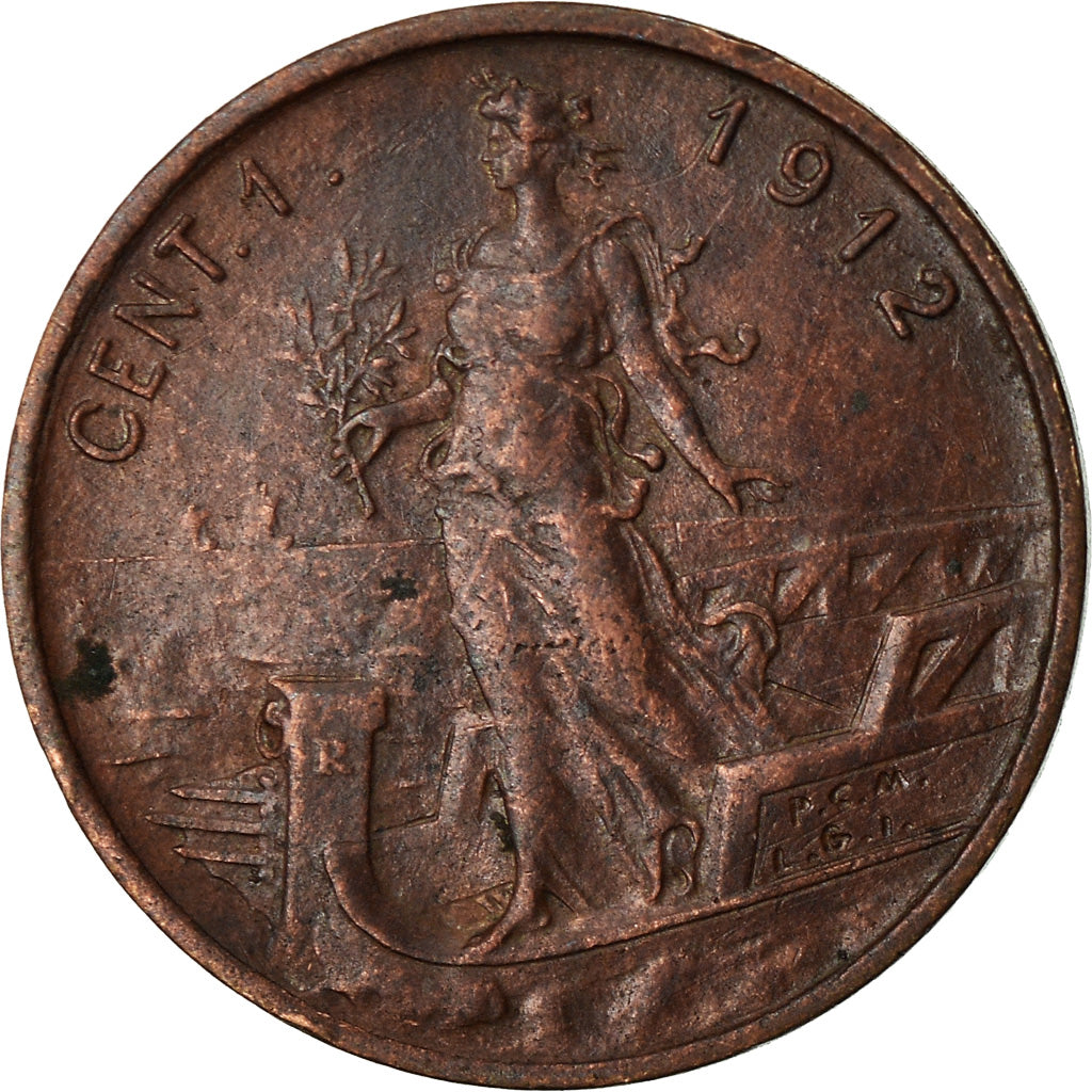 Monnaie, Italie, Vittorio Emanuele III, Centesimo, 1912, Rome, SUP, Bronze