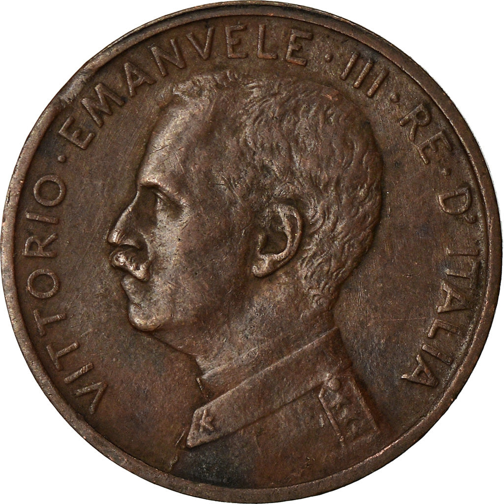 Coin, Italy, Vittorio Emanuele III, Centesimo, 1913, Rome, EF(40-45), Bronze