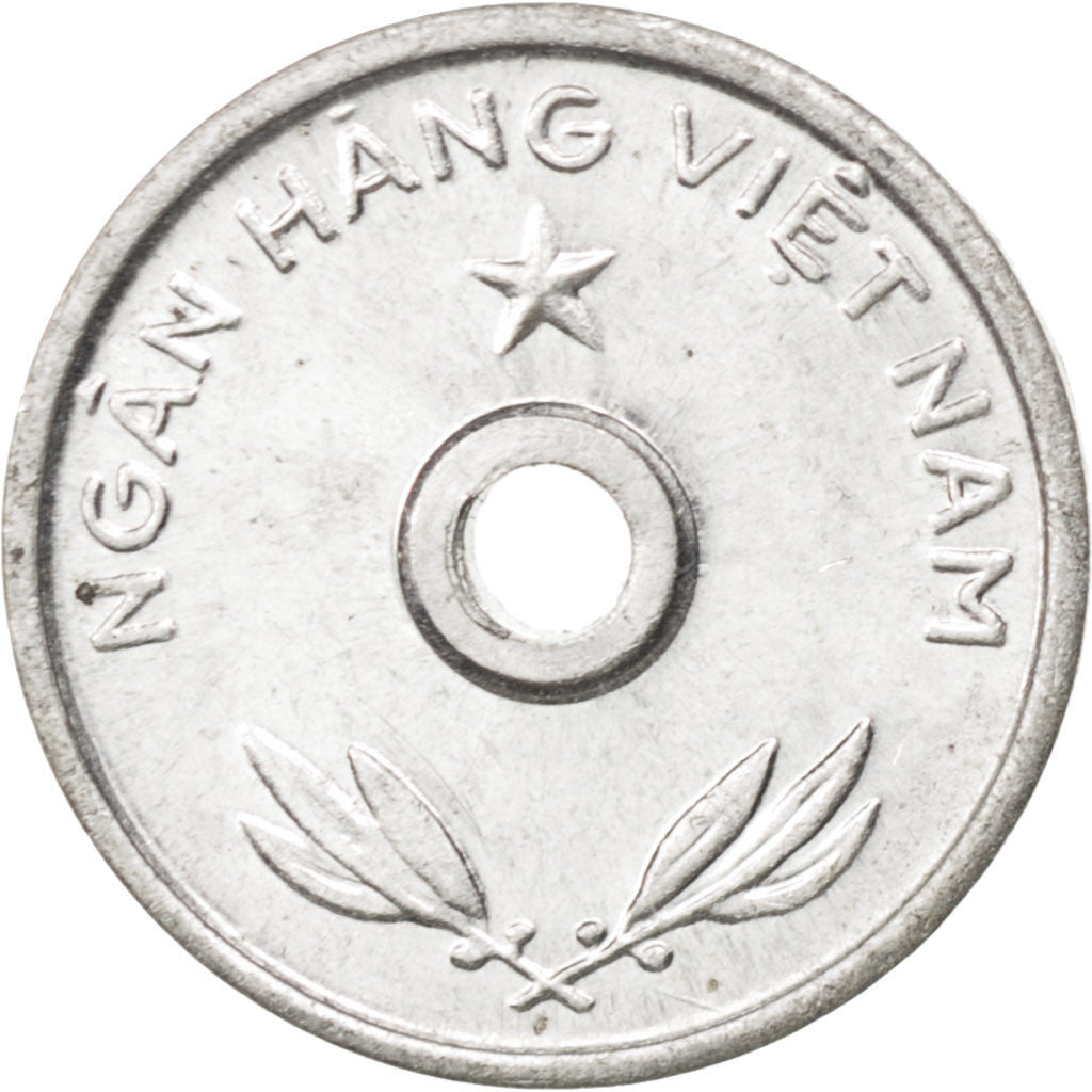 VIET NAM, Xu, 1975, KM #A8, AU(55-58), Aluminum, 0.80