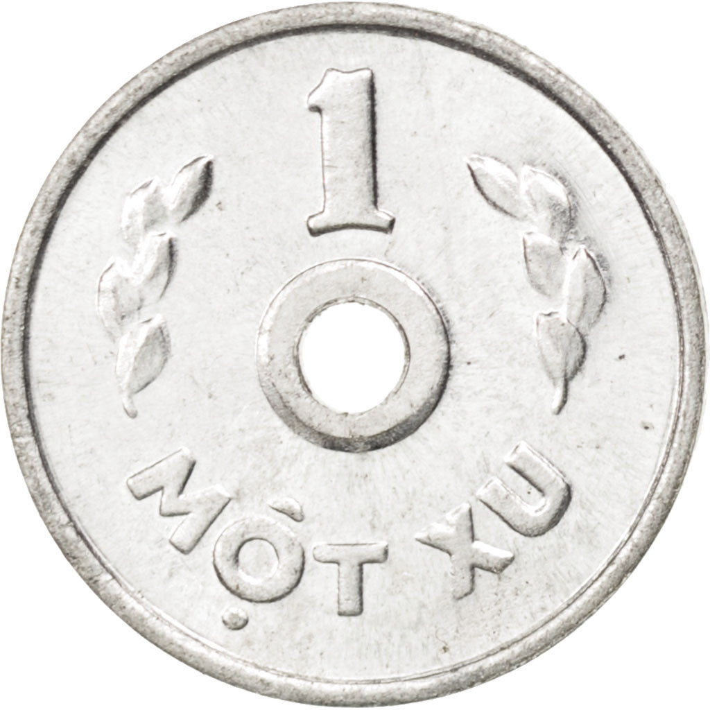 VIET NAM, Xu, 1975, KM #A8, AU(55-58), Aluminum, 0.80