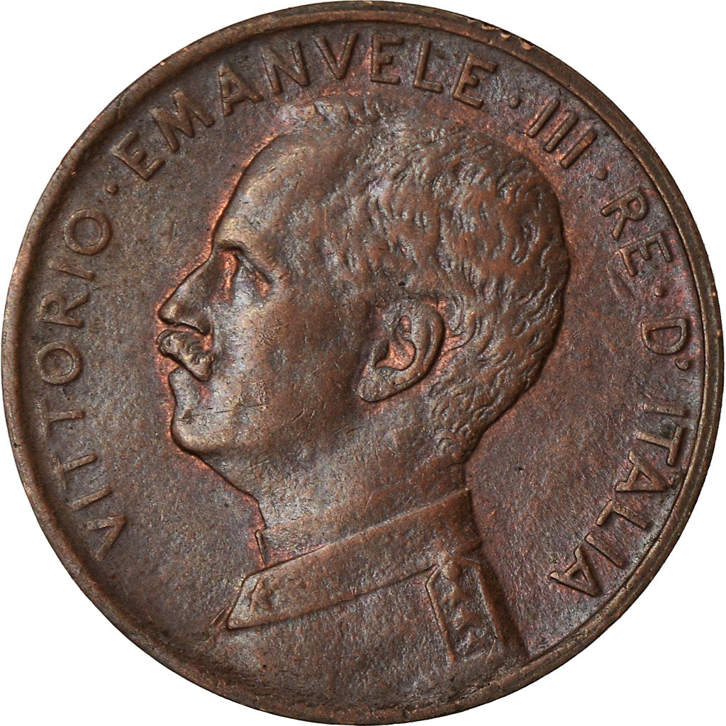 Monnaie, Italie, Vittorio Emanuele III, Centesimo, 1914, Rome, TTB+, Bronze