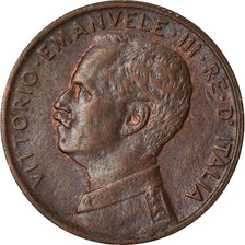 Monnaie, Italie, Vittorio Emanuele III, Centesimo, 1914, Rome, TTB+, Bronze