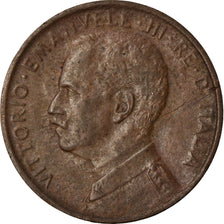Coin, Italy, Vittorio Emanuele III, Centesimo, 1914, Rome, AU(55-58), Bronze