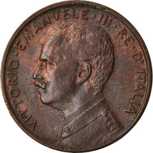 Coin, Italy, Vittorio Emanuele III, Centesimo, 1914, Rome, AU(55-58), Bronze