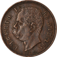 Monnaie, Italie, Umberto I, 2 Centesimi, 1898, Rome, TTB+, Cuivre, KM:30