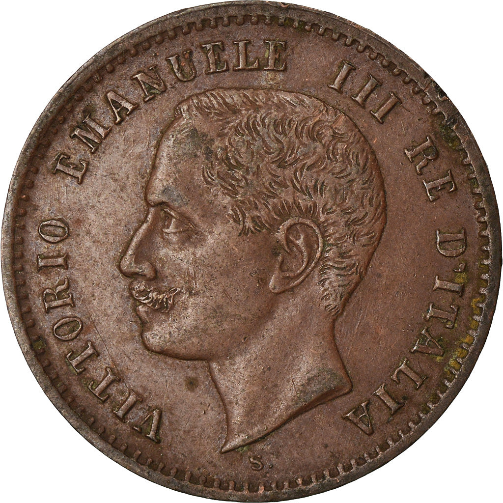 Münze, Italien, Vittorio Emanuele III, 2 Centesimi, 1903, Rome, SS+, Bronze