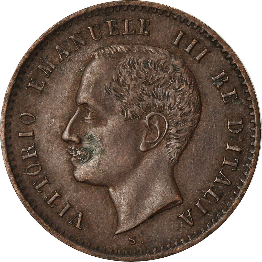 Moneta, Italia, Vittorio Emanuele III, 2 Centesimi, 1903, Rome, BB+, Bronzo