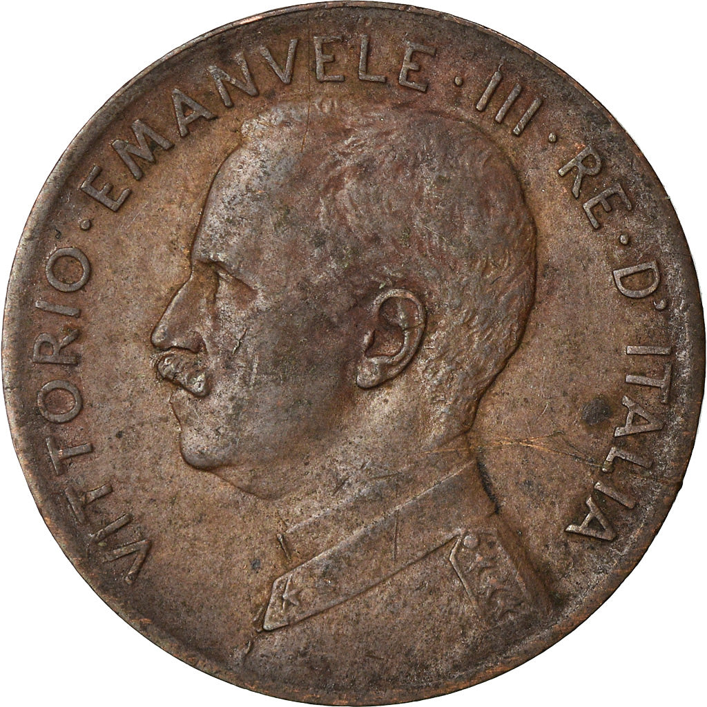 Coin, Italy, Vittorio Emanuele III, 2 Centesimi, 1909, Rome, AU(55-58), Bronze