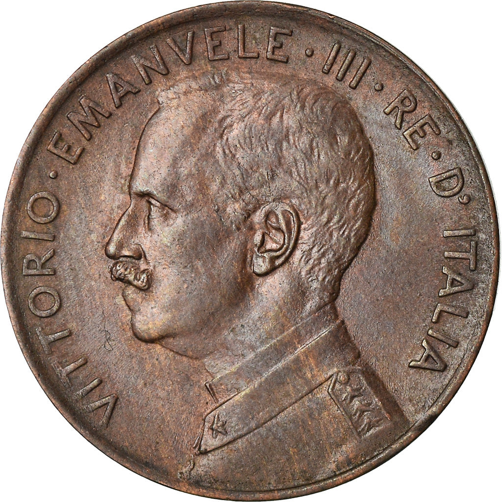 Coin, Italy, Vittorio Emanuele III, 2 Centesimi, 1915, Rome, AU(50-53), Bronze