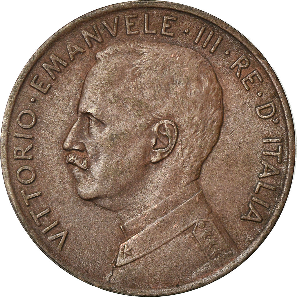 Coin, Italy, Vittorio Emanuele III, 2 Centesimi, 1915, Rome, AU(55-58), Bronze