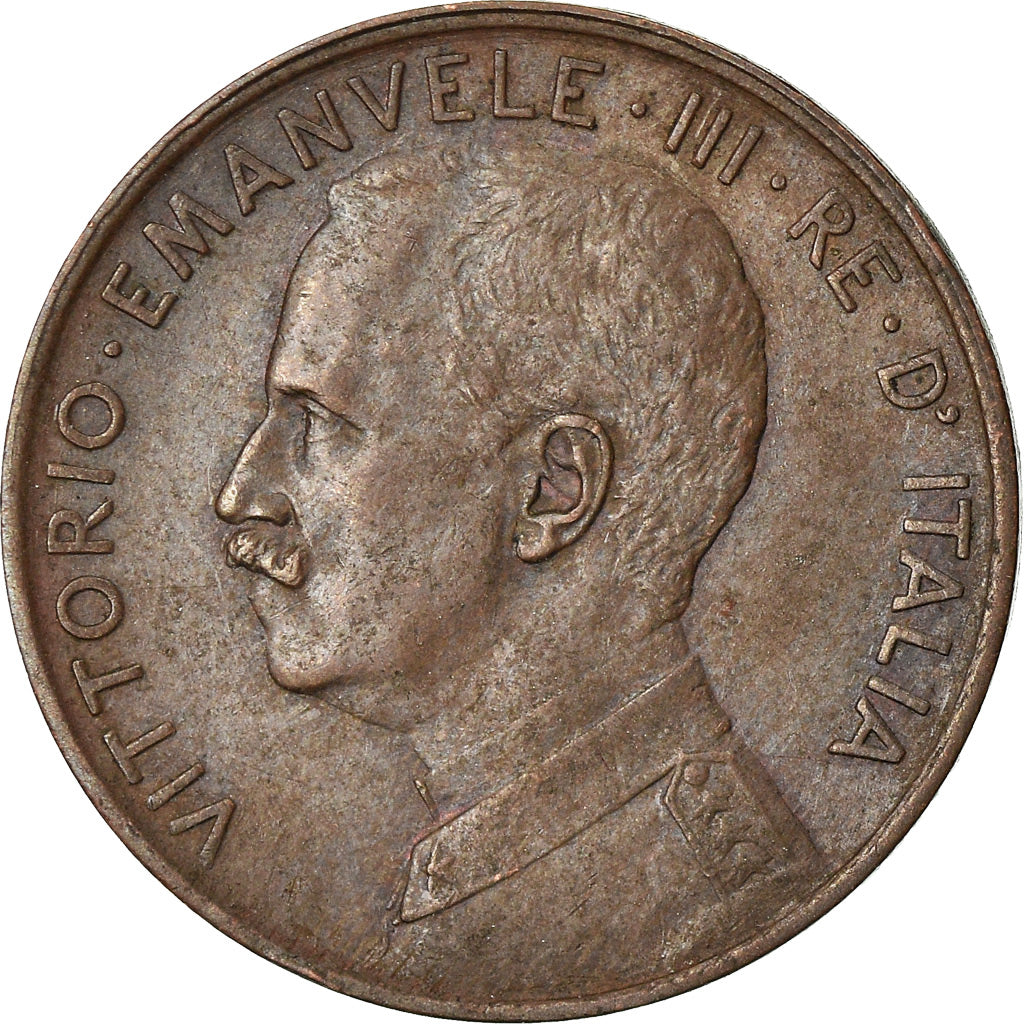 Coin, Italy, Vittorio Emanuele III, 2 Centesimi, 1916, Rome, AU(50-53), Bronze